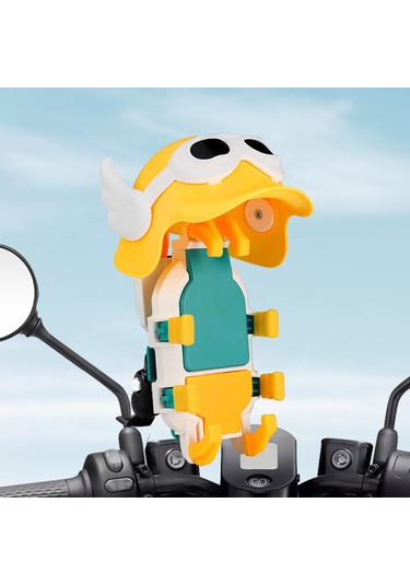 Suntek Tüm Cep Telefonları Için Motosiklet Telefon Sarı