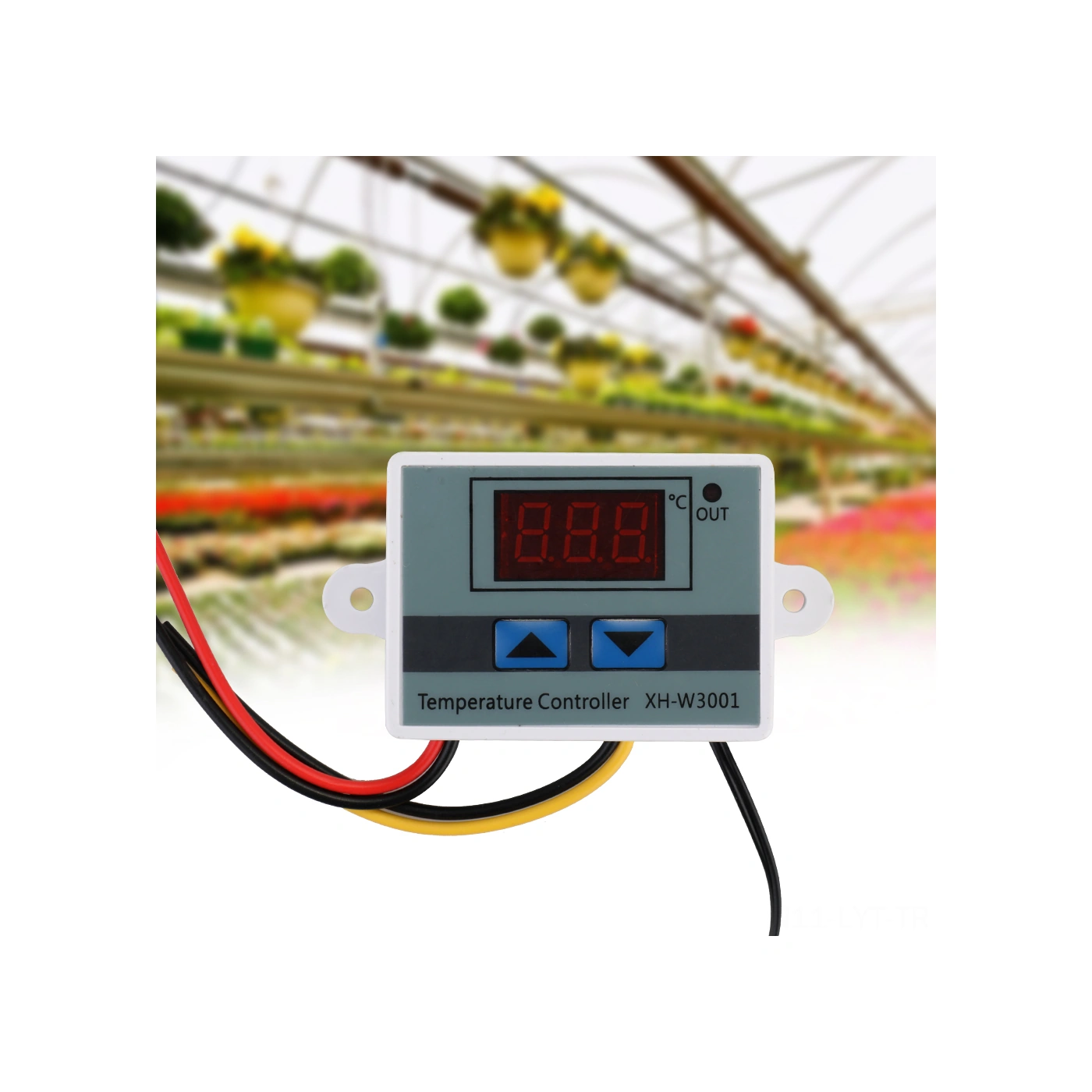 Youtek 12v Mikroişlemci Sıcaklık Kontrol Cihazı -50 C/+110 C Hassasiyetli Dijital Termostat Çok Renkli