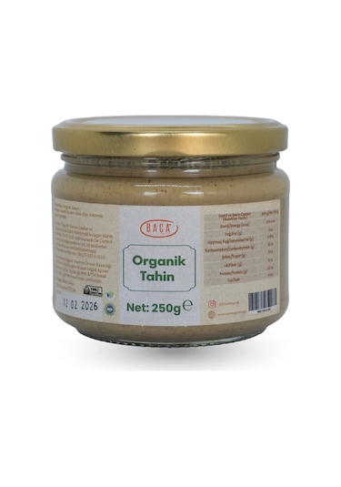Organik Çiğ Tahin - 250 G