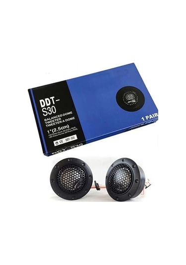 Flybuy Ddt-s30 1 Çift Araba Tweeter, 12-24v Otomobil Ses İyileştirme Modifikasyonu