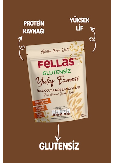 Fellas Glutensiz Yulaf Ezmesi 300 G