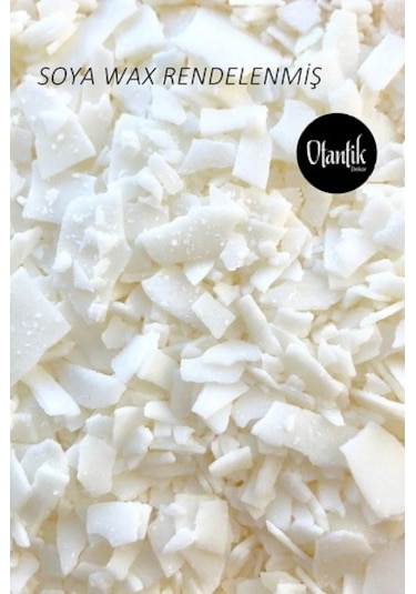 Soya Parafini Soya Wax 1Kg %100 Doğal Bitkisel Parafin Mum Yapımı (526441748)