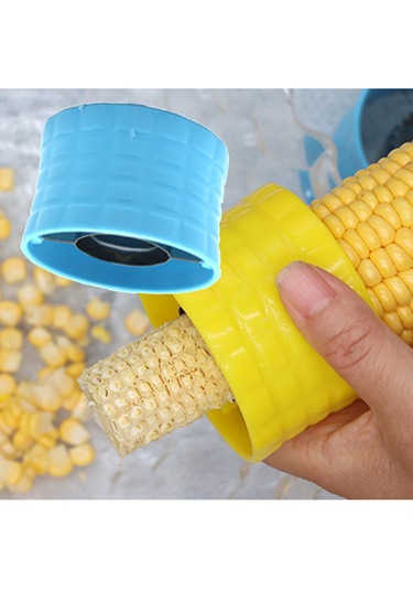 Dofolink Ev Kullanıma 304 Paslanmaz Çelik Mısır Soyucu - El İle Mısır Tanesi Ayırıcı, Hızlı Ve Temiz İşlem, Kompakt Mutfak Aleti