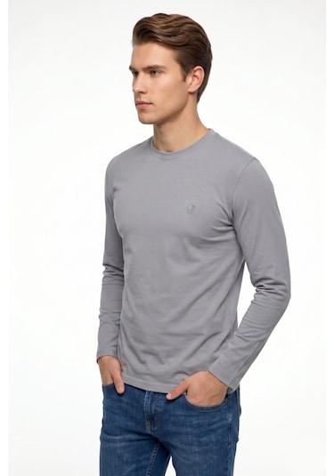 Dynamo Erkek Mevsimlik Sıfıryaka Sweatshirt Bgl-st05365 Gri