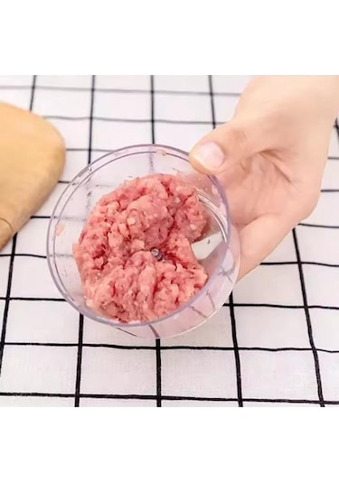 Mini Gıda Mikserleri Çok Fonksiyonlu Sarımsak Öğütücü Doğrayıcı Gıda Sebze Kesici Et Kıyma Makineleri Ev Mutfağı Manuel Sarımsak Presi Mavi