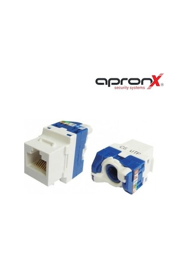 Apx-utp180 Cat6 180 Utp Keystone Jack Legrand Type 100 Adet