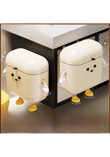 Kosona Banyo/mutfak Duvar Tipi Açık Açılışlı Poşet Kutusu - Deliksiz Kurulum, Su Geçirmez, Koku Engeli, Orta Boy Diğer