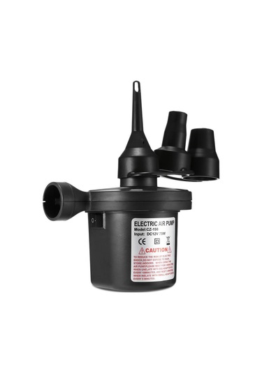 12v Araç Çakmağından Çalışan 3 Başlık Çift Fonk. Elektrikli Pompa Çok Renkli