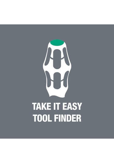 Wera 5347736002 335/350/355/4 Tornavida Seti Kraftform Plus Lazer