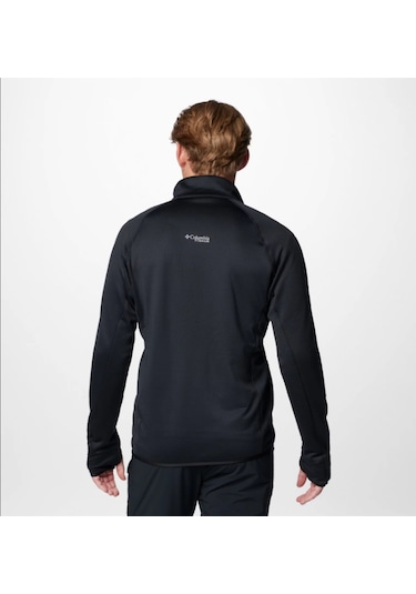 Columbia Triple Canyon Grid Fleece Fz Iı Siyah Erkek Outdoor Polar Ao4789 Siyah