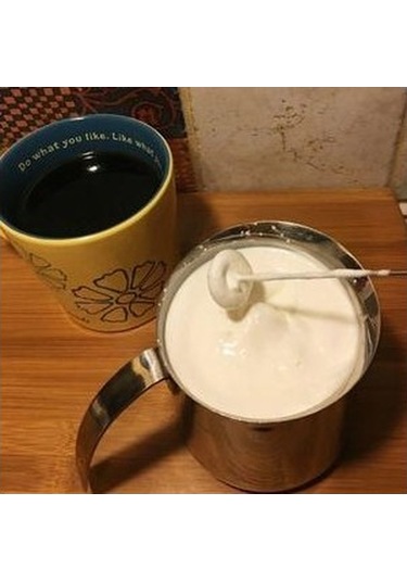 Soulader Elektrikli Süt Köpürtücü - Paslanmaz Çelik Isıtıcılı Otomatik Köpük Yapma Makinesi, Latte Cappuccino Sıcak Soğuk Köpük Hazırlama Aleti Siyah