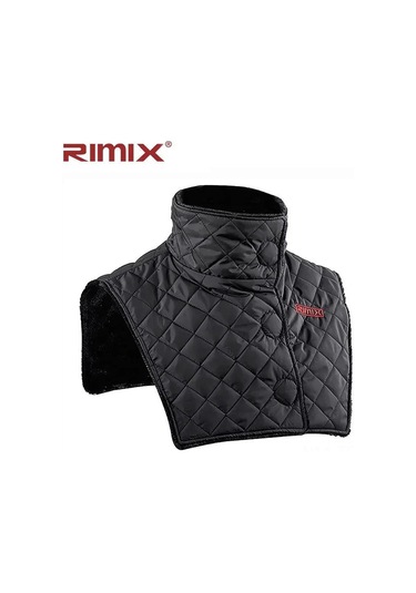 Skycity Kış Motosiklet Manzarası: Kalın Yün Döşeme, Rüzgar Engeli, Boyun Korumalı, Sıcaklık Sağlayan Siyah Universal Boy Tunik