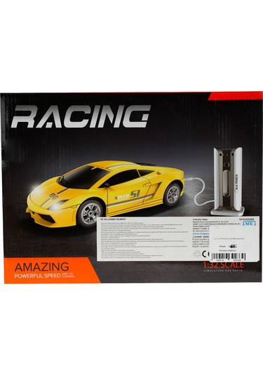 Uzaktan Kumandalı Sports Car Sarı Çok Renkli