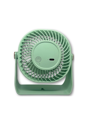 Zb112 Taşınabilir Masaüstü Yeşil Usb Fan