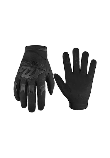 Fox Nfg-11 Korumalı 4 Mevsim Motosiklet Eldiveni - Koyu Gri
