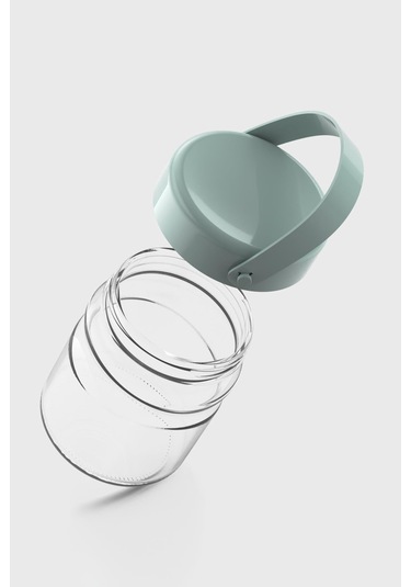 Renga Macro 900 Ml Yeşil Kapaklı 3'lü Cam Kavanoz Seti 131061 Yeşil