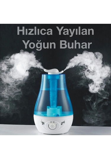Enraco QTUM9 Çift Sprey Ultrasonik Hava Nemlendirici