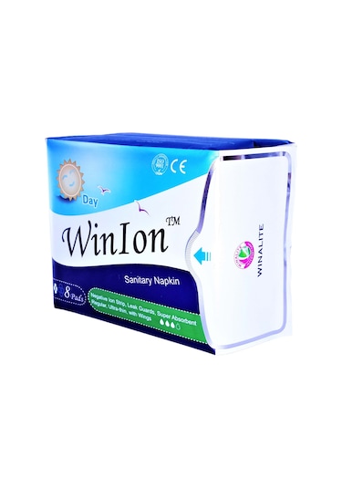 Winion Negatif İyonlu Anion Hijyenik Ped Gündüz 8'li