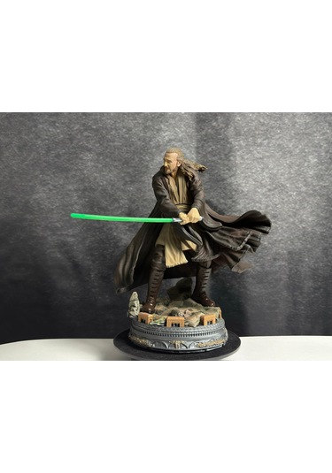 Star Wars Qui-gon Jinn Işıklı Light Saber -466