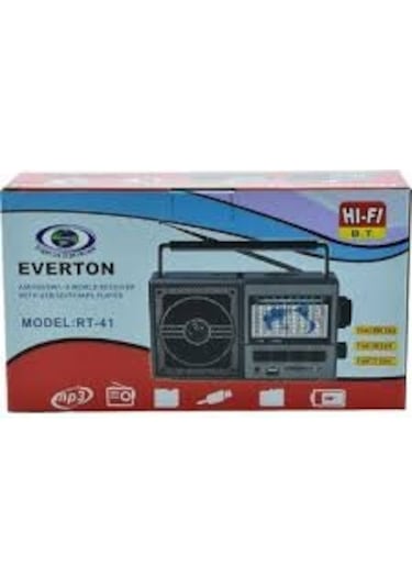 Everton Rt-41U Usb Radyo Çalar Fm Radyo Ve Bluetooth Özellikli