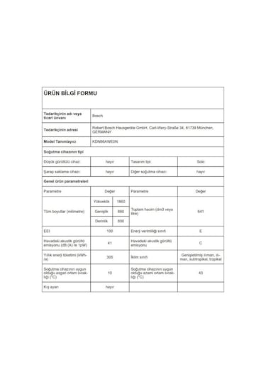 Bosch KDN86AWE0N 641 L Serie 6 Üstten Donduruculu Buzdolabı