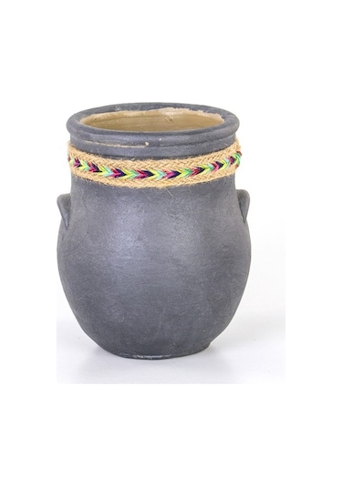 Euro Flora Küp Beton Saksı 15X24.5 Cm