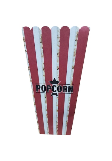 Karton Popcorn Kutu Büyük Pk:50 Adet