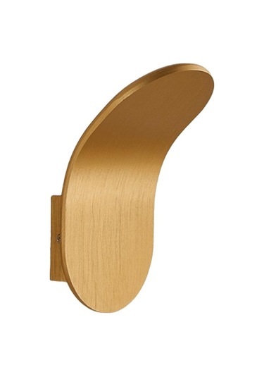 Homyl 5w Led Duvar Apliği Fırçalanmış Alüminyum Altın Altın