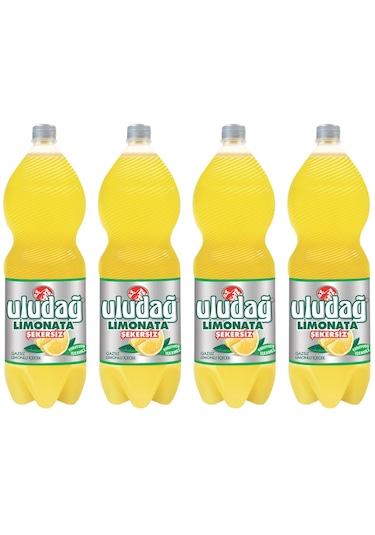 Uludağ Limonata Şekersiz 4 x 2 L