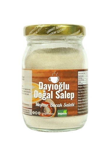 Dayıoğlu Doğal Salep Meşhur Bucak Salebi̇ 75 G