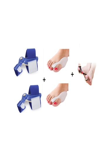 Halluks Valgus Gece Ateli Hallux Valgus Düzeltici Tedavi Ayak Set