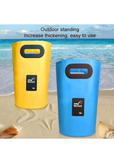 Sones Outdoor Taşınabilir Katlanır Lavabo Pvc Katlanır Kova, Kapasite: 15l Kırmızı Gül Kırmızı