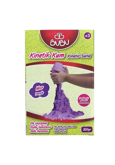 Bu-bu Mor Kinetik Kum 500 Gr. Ku0004