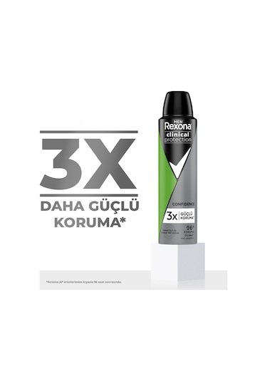 Rexona Men Clinical Protection Erkek Sprey Deodorant 2 x 150 ML