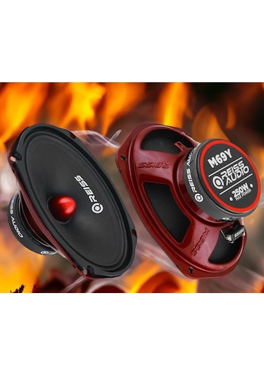 Reiss Rs-m69y Deprem Serisi Oval Kurşun Göbek 6x9 Oto Midrange Ho