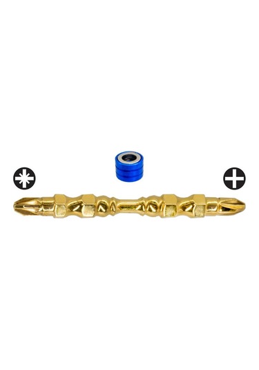 Master 530407 Çift Taraflı Mıknatıslı Bits Uç Pz2/ph2 X 65 Mm