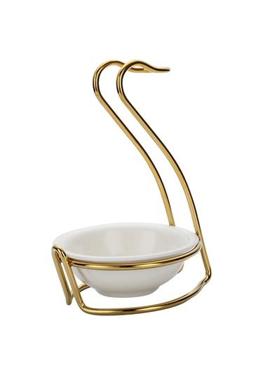 Suntek Ayakta Yemek Dinlenme Restoran Mutfak Hotpot Restoran Kuğu Şekli Altın