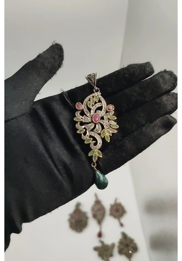 Zümrüt Yakut Kolye Ucu160