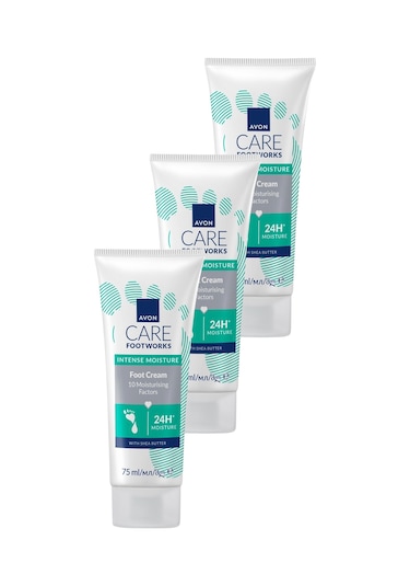 Footworks Yoğun Nemlendirici Ayak Kremi 75ml Üçlü Paket