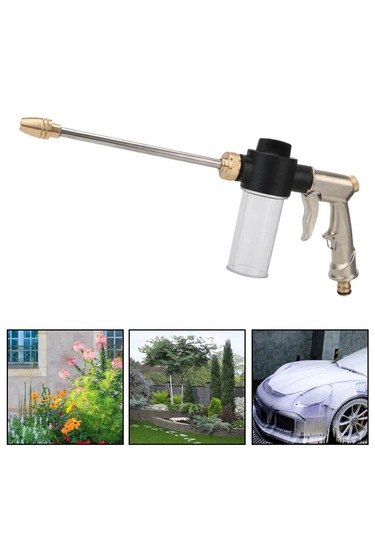 Venaliastore Köpük Su Tabancası Araba Yıkama Bahçe Sulama