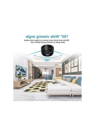 Flybuy Padalink Mini Kablosuz Güvenlik Kamera, Hd Gece Görüş, Hareket Algılama, Akıllı Telefon Bağlantısı