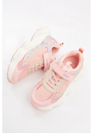 Vicco Tag 346.p25y.202 Anatomik Taban Kız Çocuk Spor Ayakkabı Pudra 26-30 Pudra