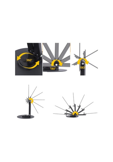 Pmr Masa Üstü Metal Tablet Tutucu - 360 Dönebilen Başlık