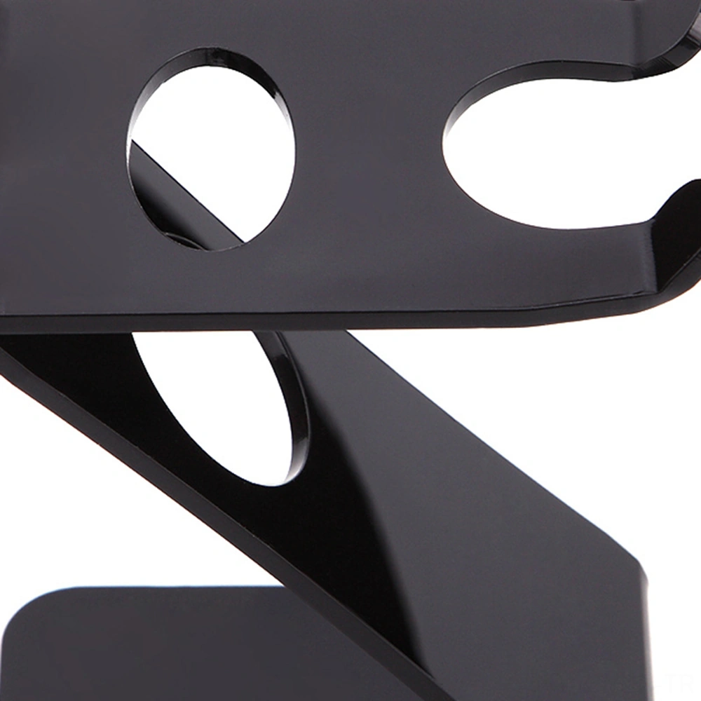 Neevoyu Siyah Akrilik Tıraş Aleti Tutucu - Tıraş Fırçası Ve Bıçağı Düzenleyici - Banyo Tezgahı Organizer S1080 Classıc