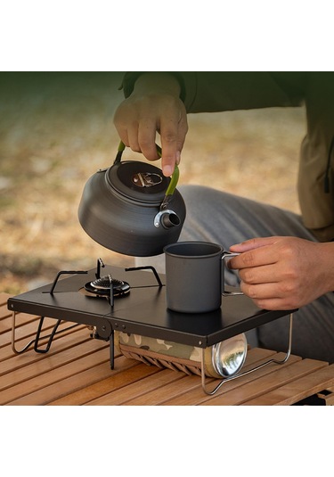 Dolıty Kamp Masası Katlanır Masa Piknik Bacak Sırt Siyah Çok Renkli