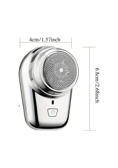 Wintoup Mini Shaver Sıfır Sakal Taşınabilir Şarjlı Tıraş Makinesi Ipx6 Korumalı 4172 Alithestereo
