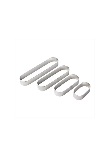 Gatherco Paslanmaz Çelik Mus Halkası Kalıbı, Uzun Oval Tiramisu Pişirme Kalıbı, Kekler, Turtalar Ve Tatlılar İçin Mini Kurabiye Kalıpları Gatherco Paslanmaz Çelik Mus Halkası Kalıbı, Uzun Oval Tiramisu Pişirme Kalıbı, Kekler, Turtalar Ve Tatlılar İçin Mini Kurabiye Kalıpları