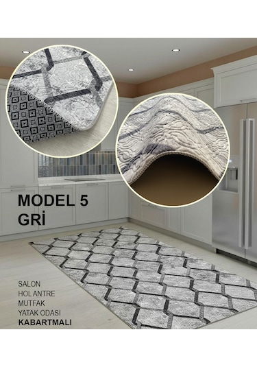 Lüle Halı Kaymaz Taban Yolluk Halı Kesme Halı Yolluk