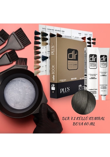 DLR Color Saç Boyası 7.1 60 ML
