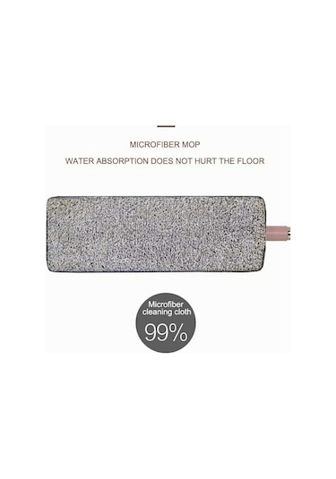 Spin Mop Tablet Mop Temizlik Seti Krem 5 L